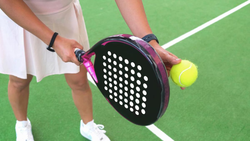 ilustrasi padel tenis