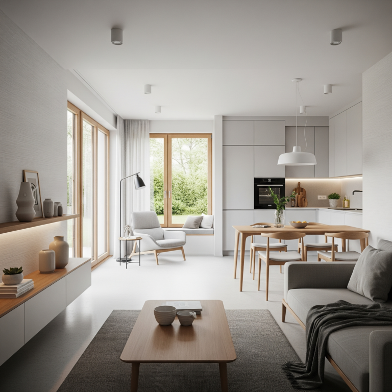 Desain hunian minimalis modern