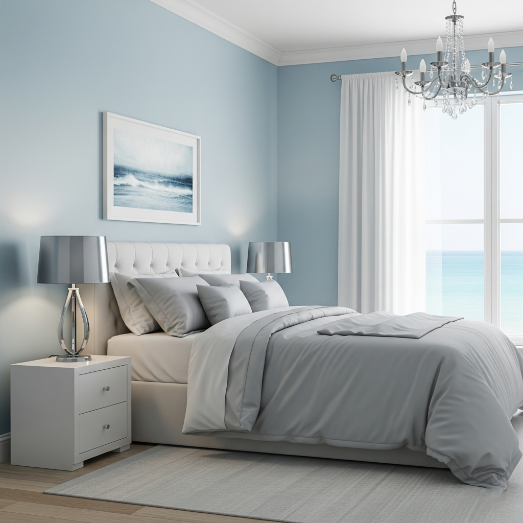 rumah minimalis dengan konsep calm ocean