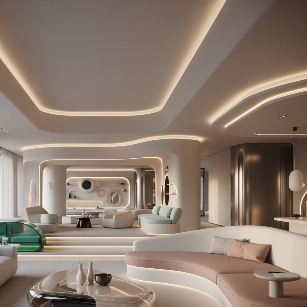 rumah minimalis futuristik