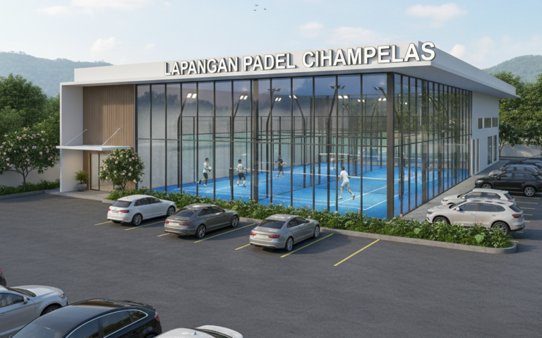 lapangan padel bandung