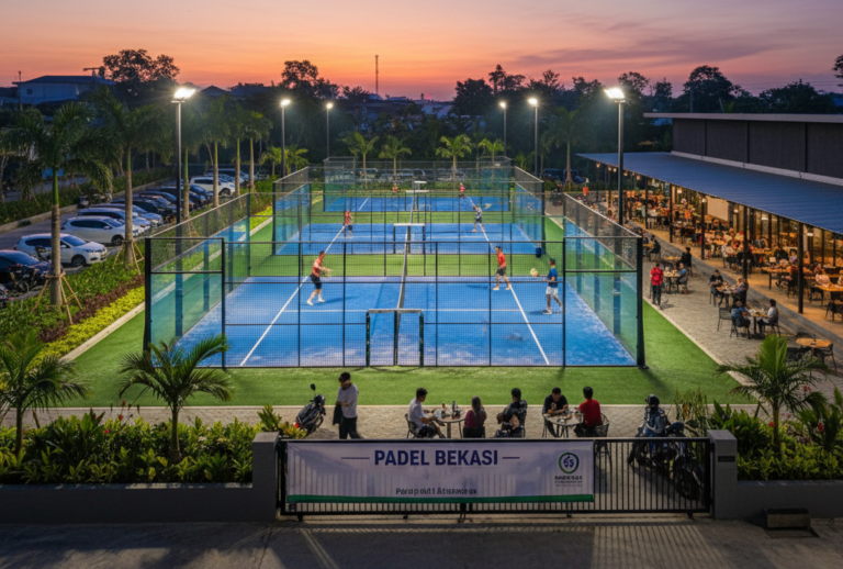 prospek lapangan padel di bekasi