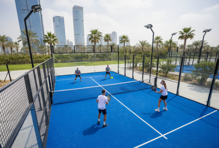 bisnis lapangan padel surabaya
