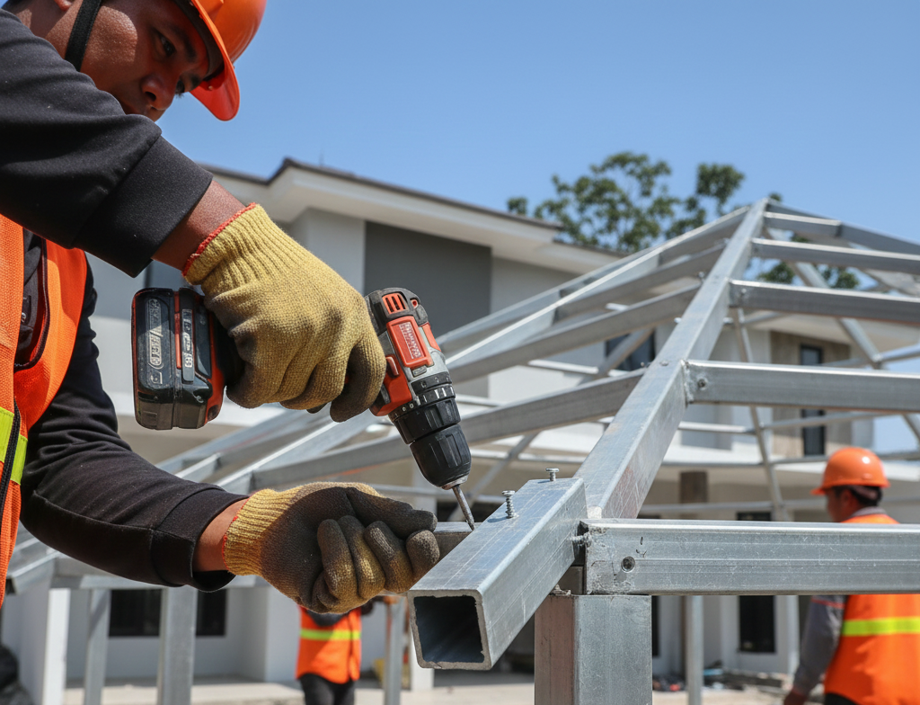 perbedaan baja ringan dan baja berat