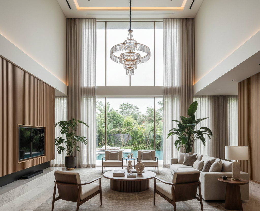 Interior desain Rumah Mewah Tangerang