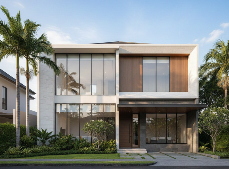 biaya bangun rumah mewah tangerang