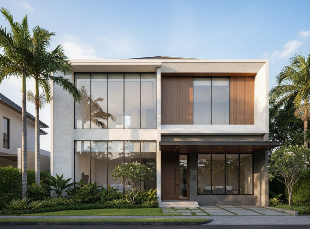 biaya bangun rumah mewah tangerang