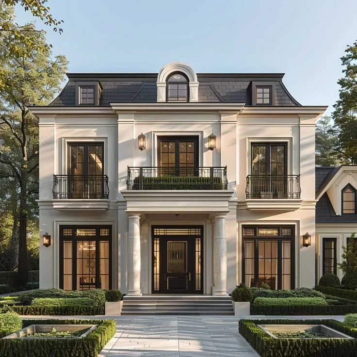 atap mansard kontemporer minimalis attic room