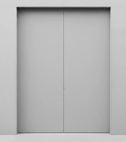 pintu seamless flush door minimalis kupu tarung