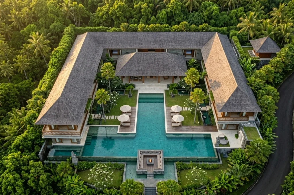modern luxury 2 bedroom Bali villa