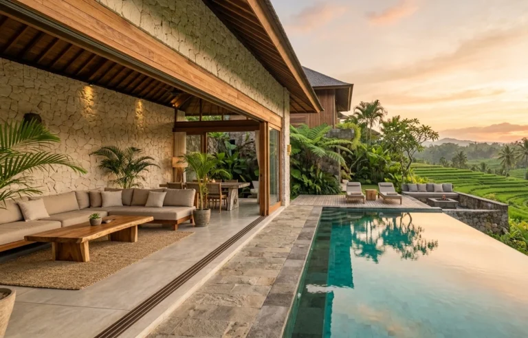 villa architecture in bali