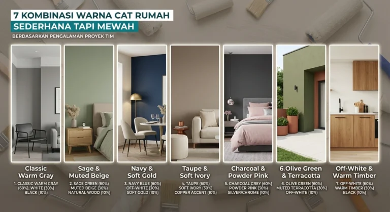 kombinasi warna cat rumah